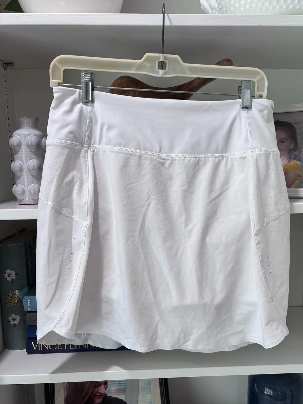 Athleta White Active Skirt Skort Sz M